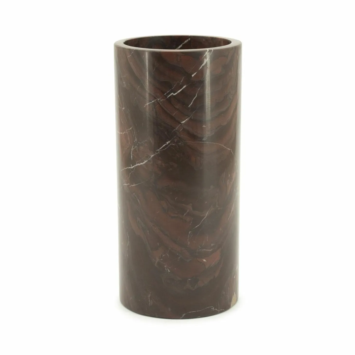 Vaas Rosso Marmer 33cm hoog - Loft24.nl