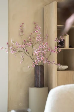 Vaas Rosso Marmer 33cm hoog - Loft24.nl