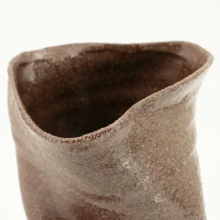 Vaas Songa Aardewerk 30cm hoog - Burgundy - Loft24.nl