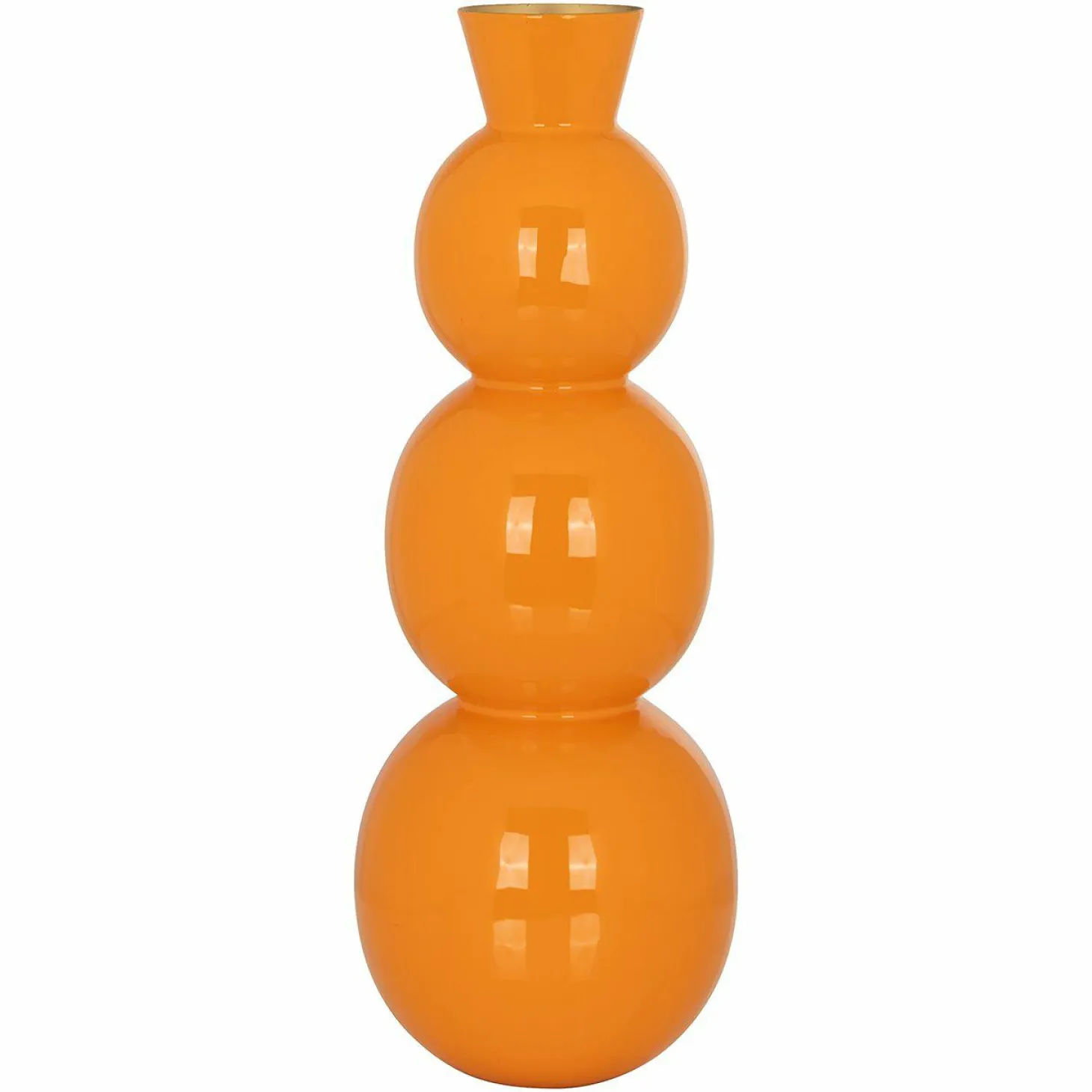 Vaas Sorrel 48cm hoog kleur Oranje - Loft24.nl