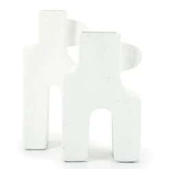 Vaas Tribe groot Wit - Loft24.nl