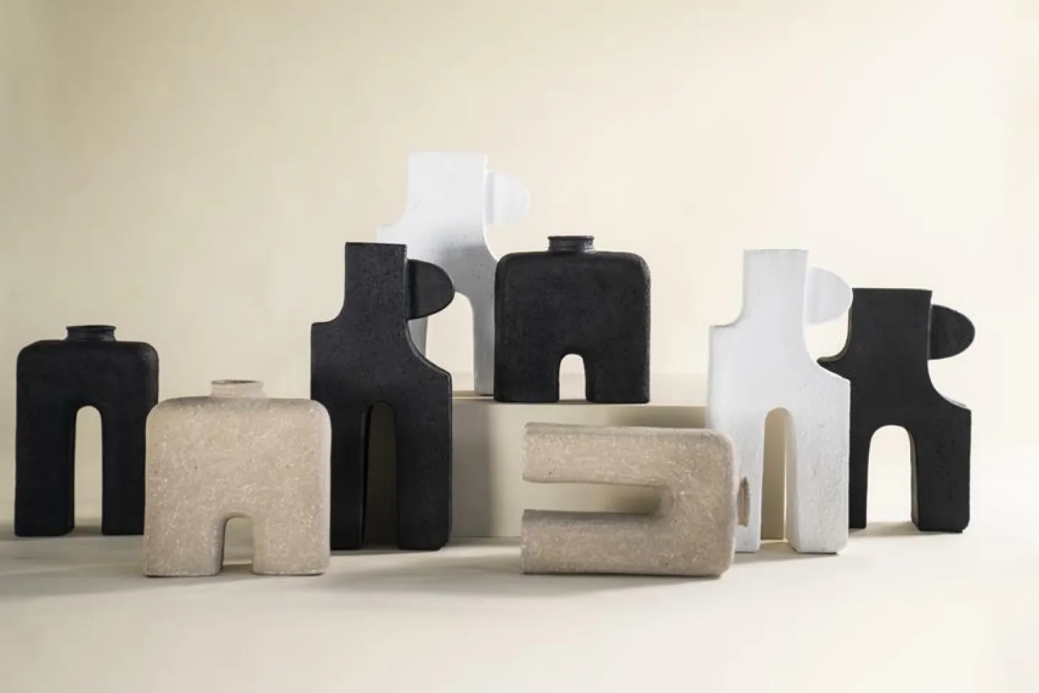 Vaas Tribe groot Zwart - Loft24.nl