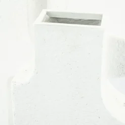 Vaas Tribe klein Wit - Loft24.nl