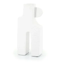 Vaas Tribe klein Wit - Loft24.nl