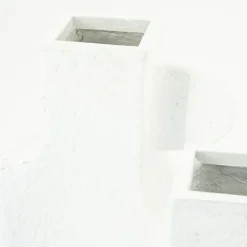 Vaas Tribe klein Wit - Loft24.nl