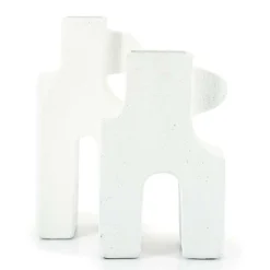 Vaas Tribe klein Wit - Loft24.nl