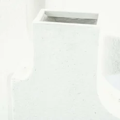 Vaas Tribe klein Wit - Loft24.nl