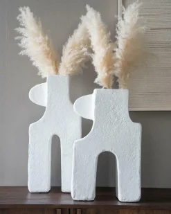 Vaas Tribe klein Wit - Loft24.nl