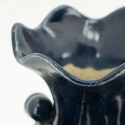 Vaas Viro Geglazuurd aardewerk - Blauw - Loft24.nl