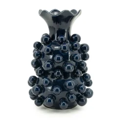 Vaas Viro Geglazuurd aardewerk - Blauw - Loft24.nl