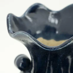 Vaas Viro Geglazuurd aardewerk - Blauw - Loft24.nl