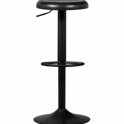 Verstelbare Barkruk Isaac - Zwart - Loft24.nl