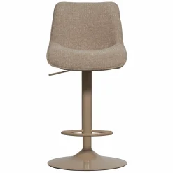 Verstelbare Barkruk Marten Geweven stof - Zand (zithoogte 65-88cm) - Loft24.nl