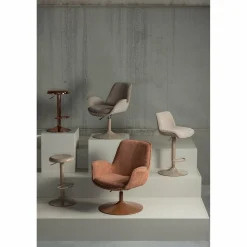 Verstelbare Fauteuil Marten - Oranje - Loft24.nl