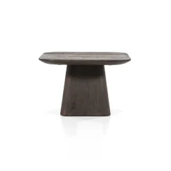 Vierkante Bijzettafel Aron Mangohout - Bruin 60 cm - Loft24.nl