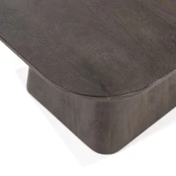 Vierkante Bijzettafel Aron Mangohout - Bruin 60 cm - Loft24.nl