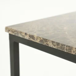 Vierkante Bijzettafel Rico Marmer 38 x 38cm - Loft24.nl