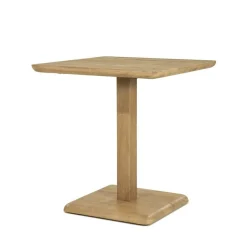 Vierkante Bistrotafel Florent Mangohout 70 x 70cm - Naturel - Loft24.nl