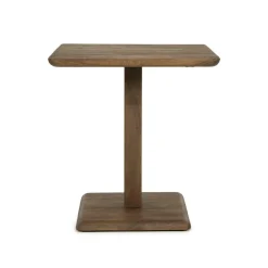 Vierkante Bistrotafel Florent Mangohout 70 x 70cm - Lichtbruin - Loft24.nl