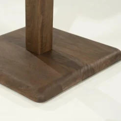 Vierkante Bistrotafel Florent Mangohout 70 x 70cm - Lichtbruin - Loft24.nl