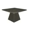 Vierkante Eettafel Asti Mangohout 150 x 150cm kleur Olijfbruin - Loft24.nl
