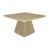 Vierkante Eettafel Asti Mangohout 130 x 130cm kleur Naturel - Loft24.nl