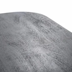 Vierkante Salontafel Aron Mangohout - Zwart 80 cm - Loft24.nl