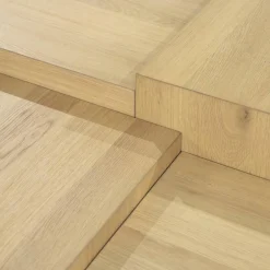 Vierkante Salontafel Quinten - naturel 80 x 80 cm - Loft24.nl