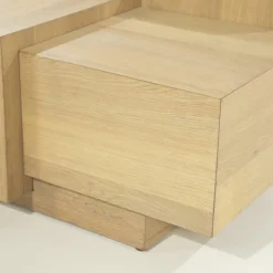 Vierkante Salontafel Quinten - naturel 80 x 80 cm - Loft24.nl