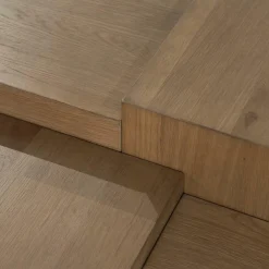 Vierkante Salontafel Quinten - bruin 80 x 80 cm - Loft24.nl