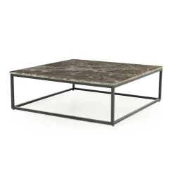 Vierkante Salontafel Rico Marmer 98 x 98cm - Loft24.nl