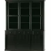 Vitrinekast Lagos - Zwart - Loft24.nl