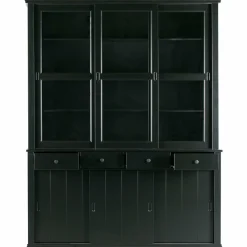 Vitrinekast Lagos - Zwart - Loft24.nl