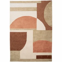 Vloerkleed Kazi 190 x 290 cm - Terracotta - Loft24.nl
