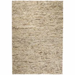 Vloerkleed Takara Wol 290 x 390 cm - Mosterdgeel - Loft24.nl