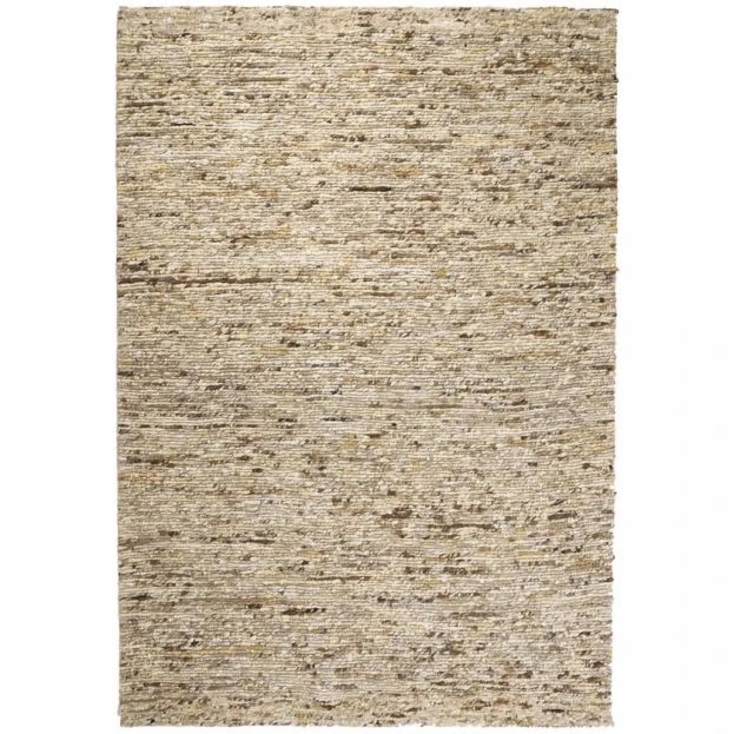 Vloerkleed Takara Wol 160 x 230 cm - Mostergeel - Loft24.nl