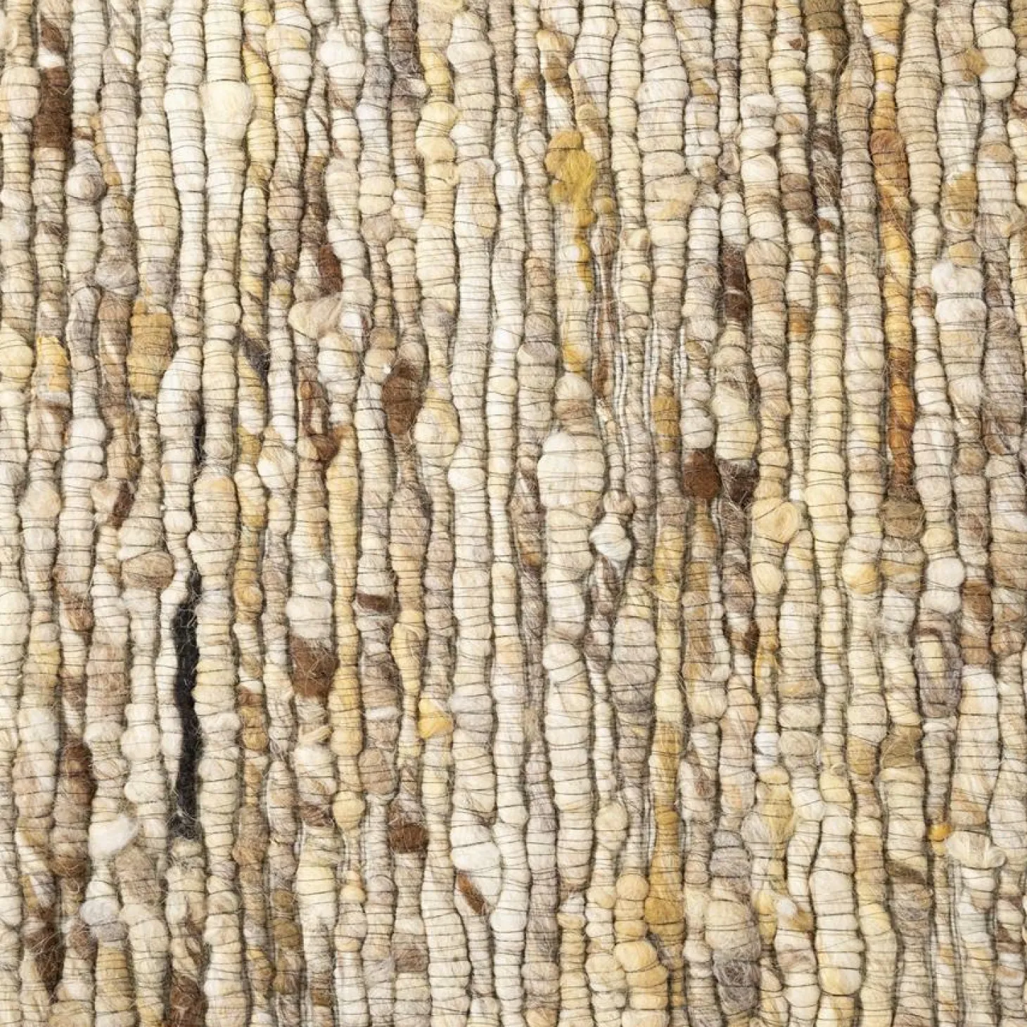 Vloerkleed Takara Wol 160 x 230 cm - Mostergeel - Loft24.nl