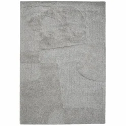 Vloerkleed Yuka grijs 190 x 290 cm - Loft24.nl