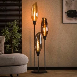 Vloerlamp Cocoon Mix Glass 3-lamps - 45 x 178 cm - Loft24.nl