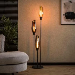 Vloerlamp Cocoon Mix Glass 3-lamps - 35 x 168 cm - Loft24.nl