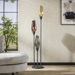 Vloerlamp Cocoon Mix Glass 3-lamps - 35 x 168 cm - Loft24.nl