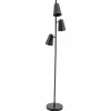 Vloerlamp Cole 3 lampen - Zwart - Loft24.nl