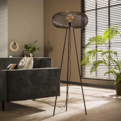 Vloerlamp Copper Twist 140cm (showroom model) - Loft24.nl