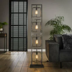 Vloerlamp Cubic Tower 160 cm - Loft24.nl