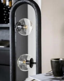 Vloerlamp Eris 3 lampen - Zwart - Loft24.nl