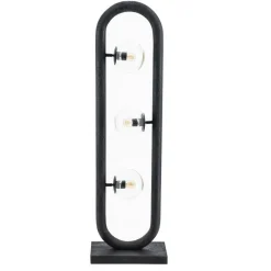 Vloerlamp Eris 3 lampen - Zwart - Loft24.nl