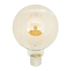 Vloerlamp Guard Mangohout 162cm Hoog - Bruin - Loft24.nl