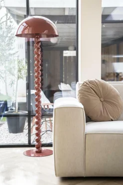 Vloerlamp Luox Koraal Rood - 150cm - Loft24.nl