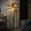 Vloerlamp Twist Houten Kruis Frame - 1 lamp - Loft24.nl