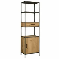 Wandkast Luna Eiken 200 x 60 cm (rechts) - Loft24.nl